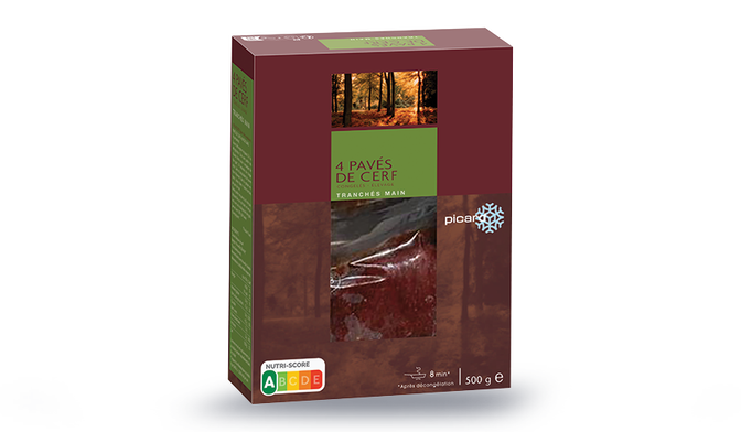 4 pavés de cerf