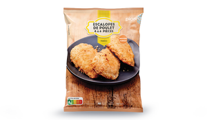 ESCALOPE POULET PANE 550G