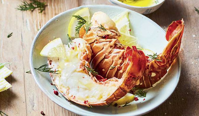 2 QUEUES LANGOUSTE 340G MSC