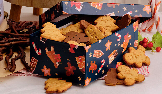 BISCUITS DE NOEL 120G NEW