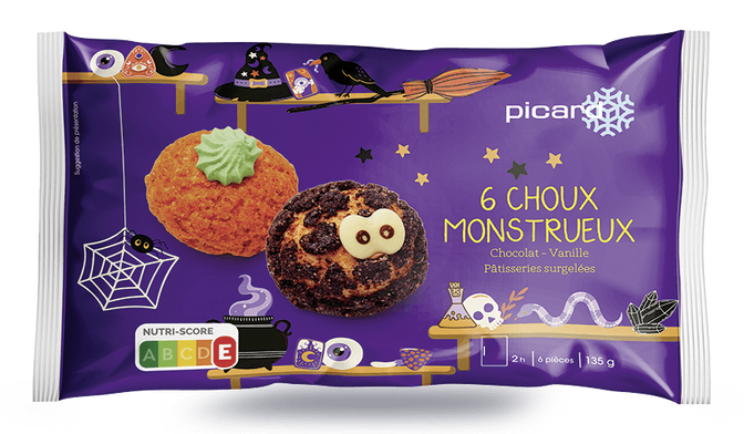 6 CHOUX MONSTRUEUX 135G