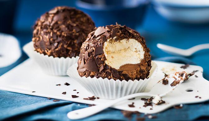 2 merveilleux au chocolat