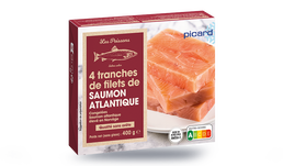 4 TRANCHES SAUMON 400G