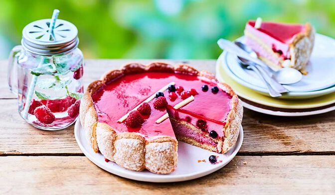 Charlotte aux fruits rouges