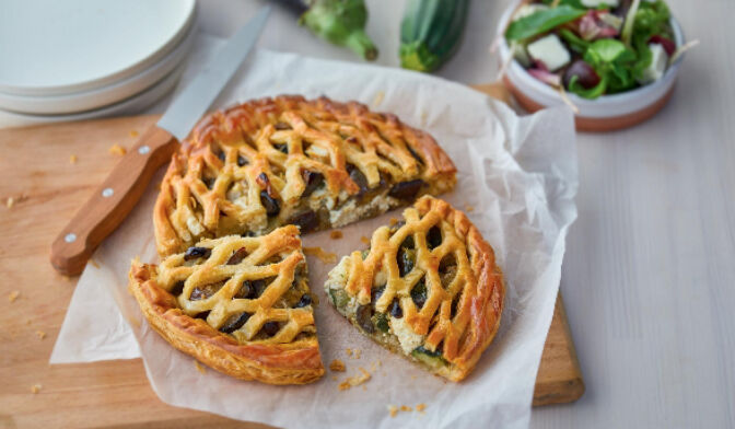 FEUILLETE COURGETTE/FETA