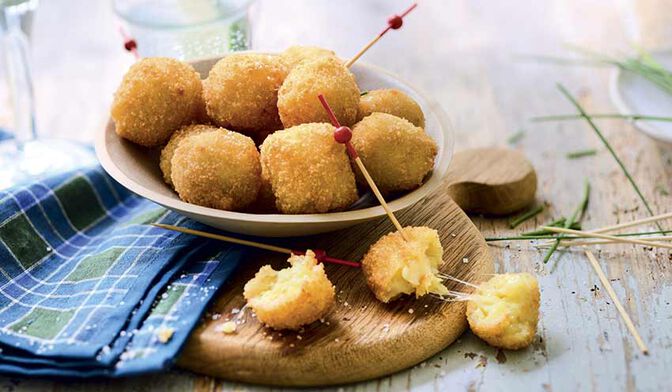 Bouchées à la pomme de terre au Gruyère IGP