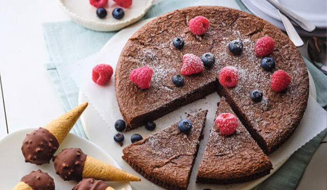 Fondant au chocolat surgelé, 470 grammes Picard