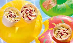 4 SUNDAES VAN SCE FRAMB