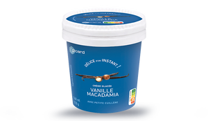 1 POT GLACE VAN/MACADAMIA