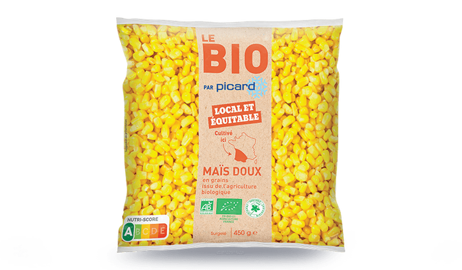 Ma&iuml;s doux en grains bio local