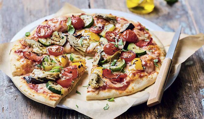 Pizza 4 saisons bio