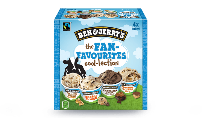 4 mini-pots Fan Favourites