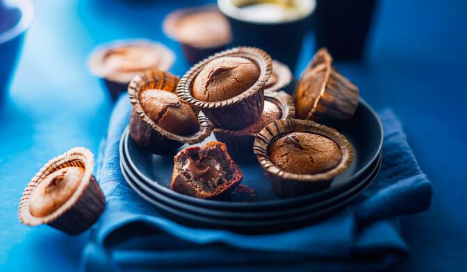 12 MINI-MOELLEUX CHOCOLAT