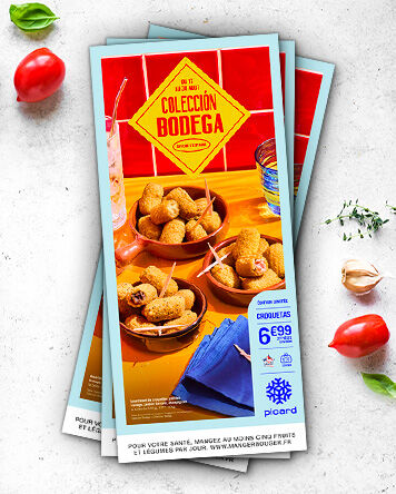 "Affiche promotionnelle Collection Bodego, saveurs d'espagne