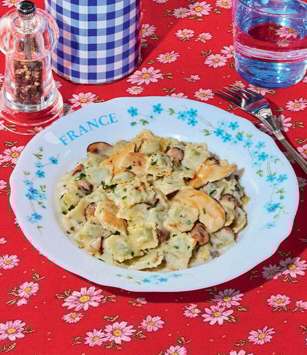 Ravioles &agrave; la fran&ccedil;aise