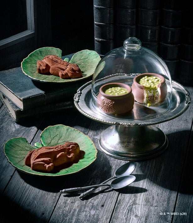 Desserts glac&eacute;s en forme de cr&eacute;atures pour un repas d&rsquo;Halloween