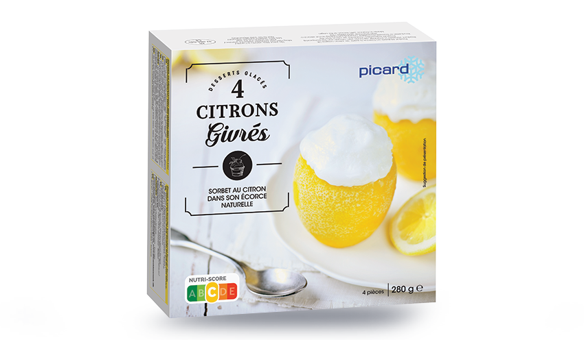 4 citrons givrés — vue 2