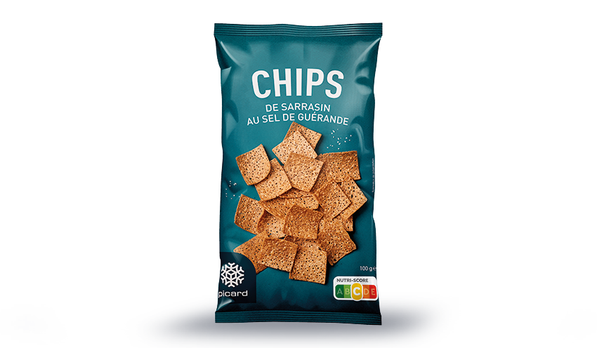 Chips sarrasin au sel de Guérande — vue 2