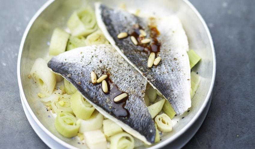 Daurade vapeur &agrave; l'huile de s&eacute;same