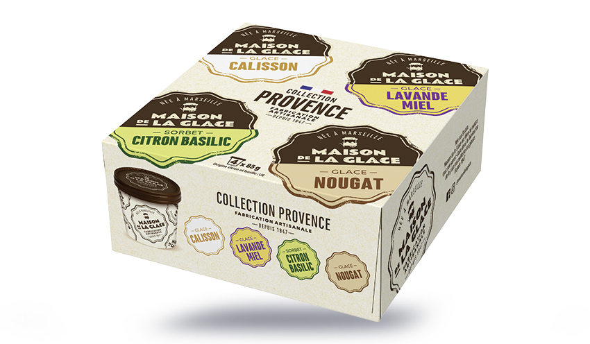 Glace Collection provence 4 parfums — vue 2
