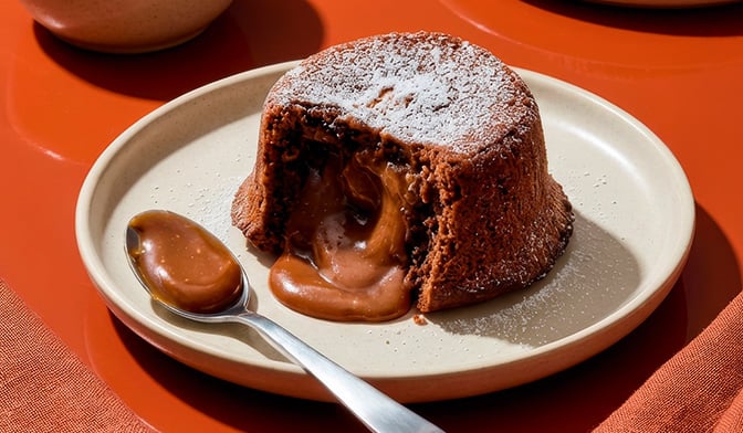 2 Moelleux chocolat caramel au beurre salé — vue 2