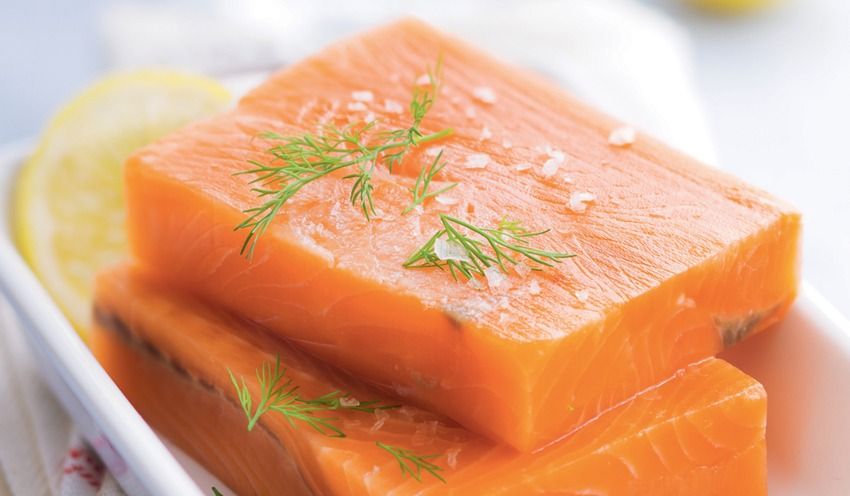 4 Tranches de filets de saumon atlantique, Norvège — vue 2