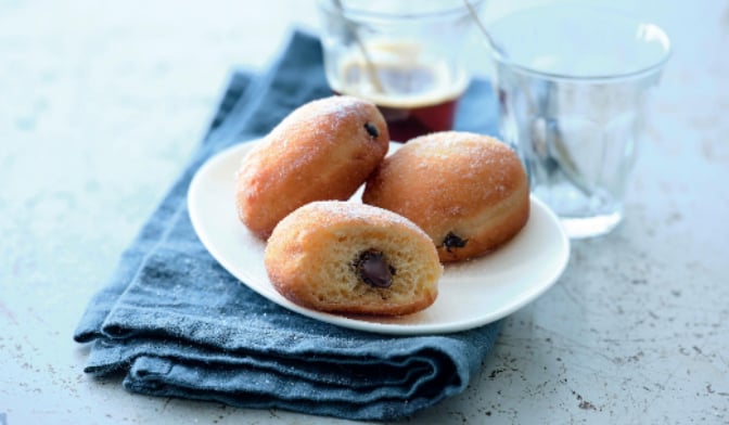 8 mini-beignets coeur chocolat-noisette — vue 2