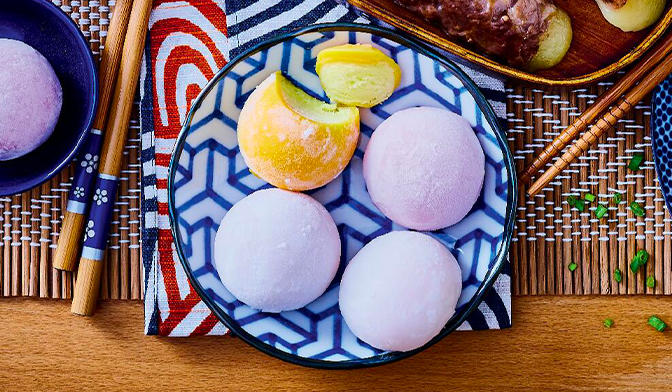 Assortiment de 6 mochis glacés — vue 2
