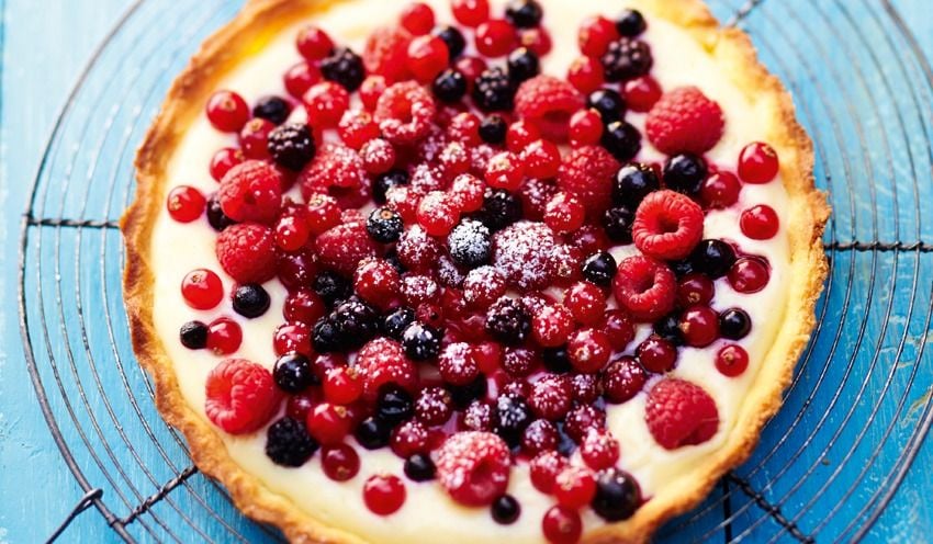 Crostata aux fruits rouges