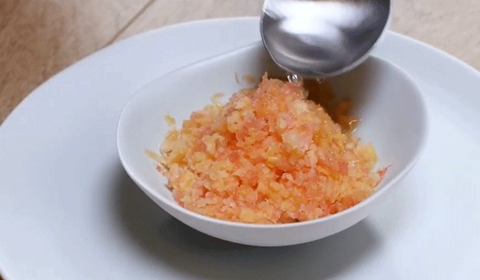 Salade d&rsquo;agrumes en granit&eacute; festif