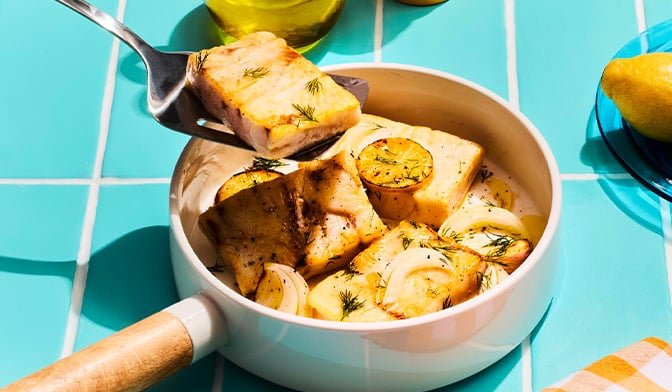 4 tranches de filets de merlu blanc MSC sans arête — vue 2
