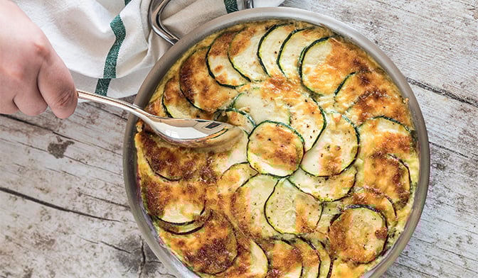 Gratin de courgette