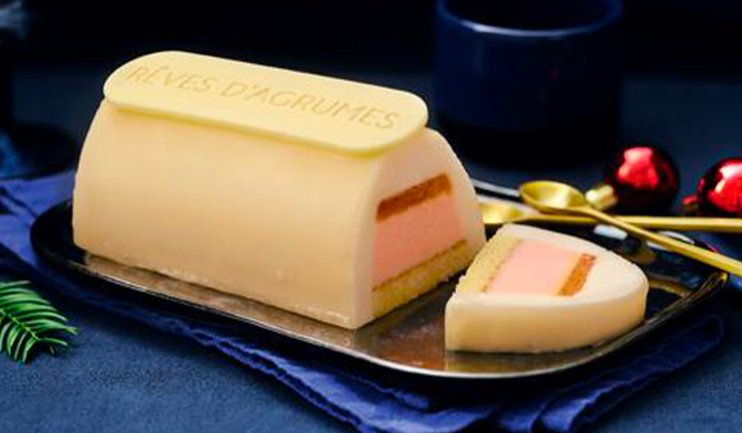 Bûche glacée Rêves d'agrumes, 4 parts — vue 2