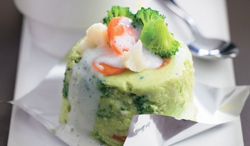 Timbales de l&eacute;gumes bio