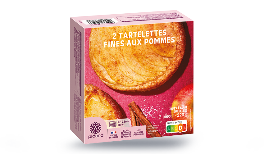 2 tartelettes fines aux pommes — vue 2