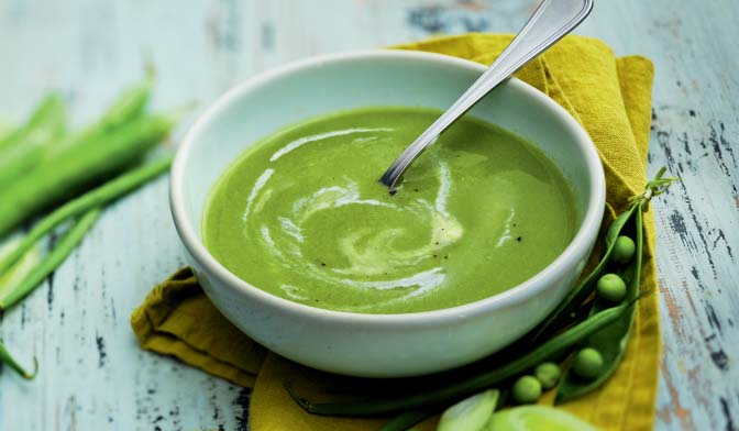 Potage garden peas, haricot, poireau, oignon bio — vue 2