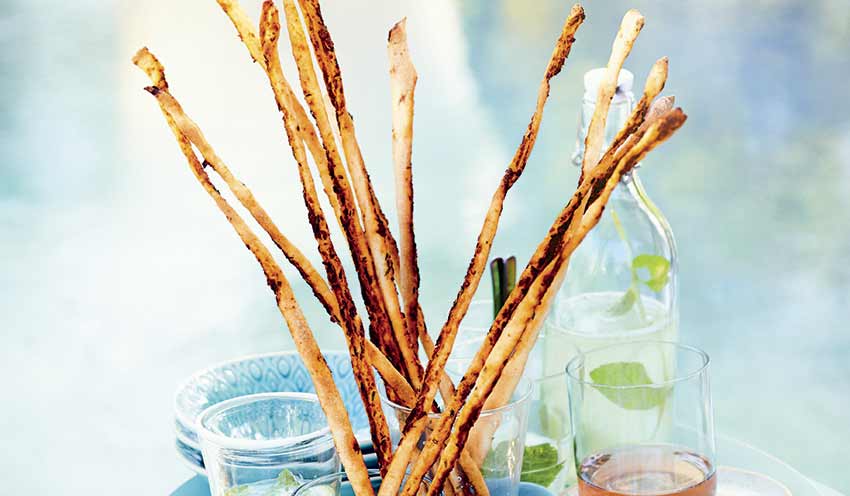 Gressins tomate et thym