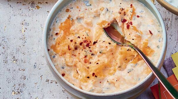 Ra&iuml;ta potiron-gingembre