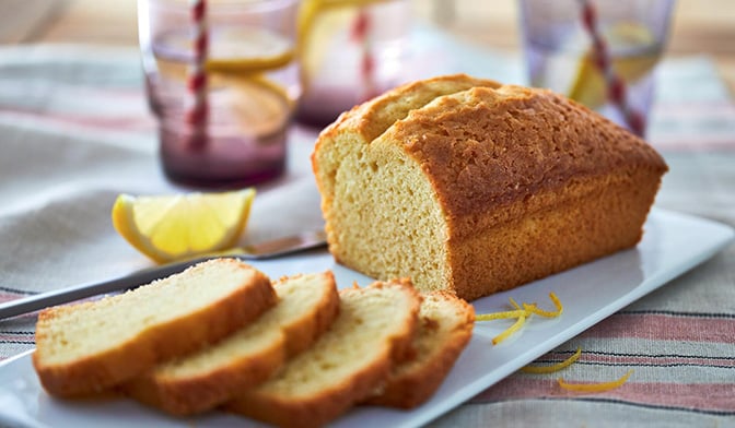Cake au citron, 6 parts, pur beurre, à réchauffer — vue 2