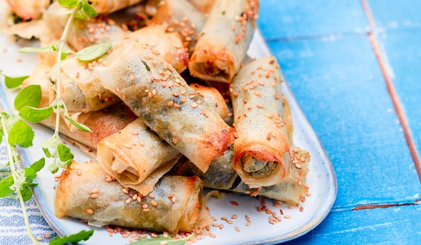 Borek aux &eacute;pinards