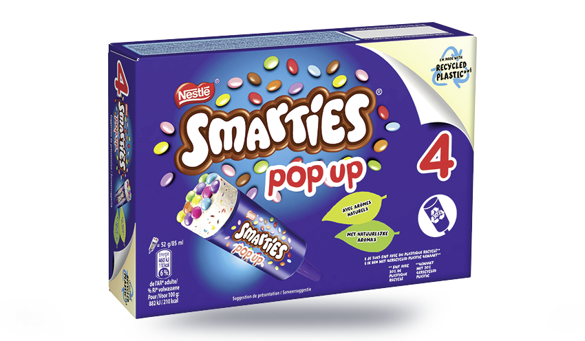 4 Smarties pop up — vue 2