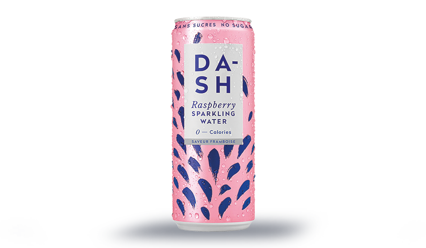 Dash water framboise — vue 2
