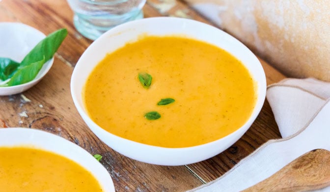 Velouté glacé melon, tomate — vue 2