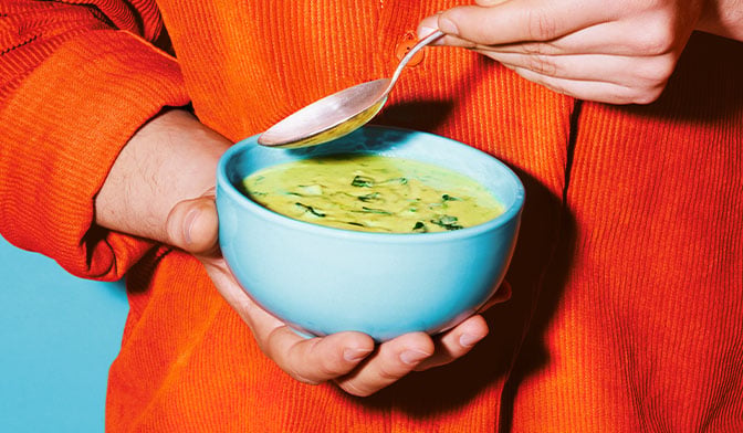 Velouté fève épinard cuisiné l'huile olive (5,3%) — vue 2
