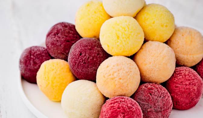 Pyramide de sorbet, 30 boules, 12 à 15 parts — vue 2