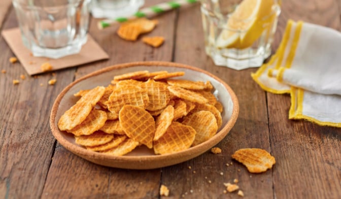 Gaufrettes apéritives au Maroilles — vue 2