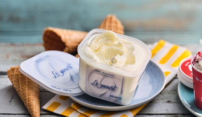 Glace Le yaourt — vue 2