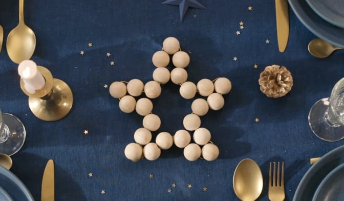 Dessous de plat &eacute;toil&eacute;