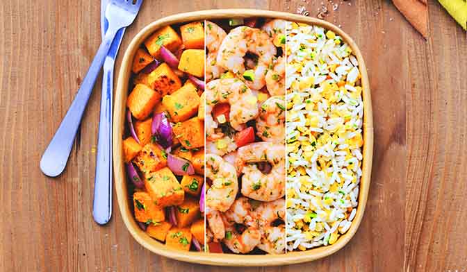 Crevettes sauce vierge — vue 2