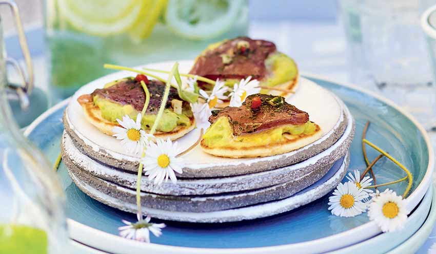 Bouch&eacute;es de bonite &agrave; la tha&iuml;
